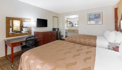 Double Room with Two Double Beds - Non-Smoking - Exterior Hall