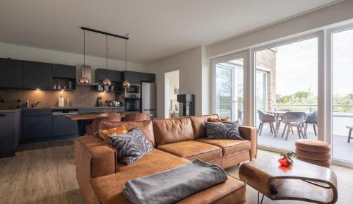 Apartment mit Sauna, Kamin und Whirlpool