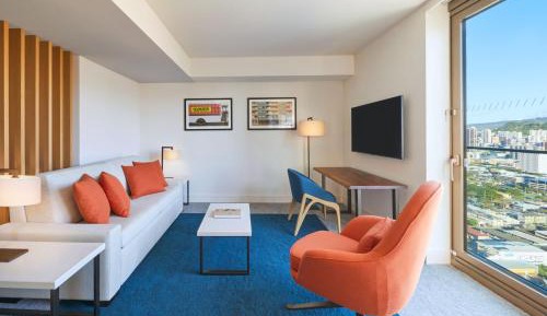 Ocean View, 1 Bedroom Suite, 1 King, Sofa Bed