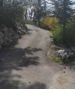Family Room with Mountain View