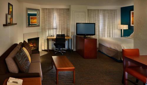 Studio, 1 Queen, Sofa bed, Fireplace