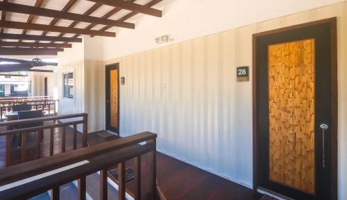 Sunset Twin Room with Pool View
