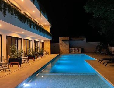 Twin Room with Pool View