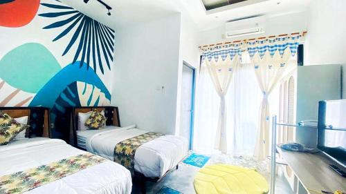 Twin Room with Balcony