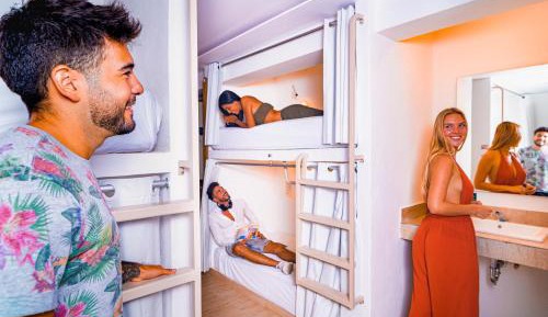 Bed in 8-Bed Dormitory Room