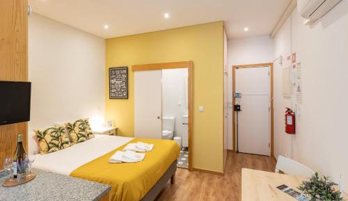 Studio with Balcony - First Floor