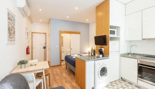 Studio with Balcony - First Floor