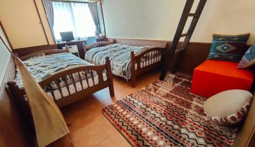 Family Room with Shared Bathroom