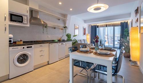 Two-Bedroom Apartment  with Terrace and View