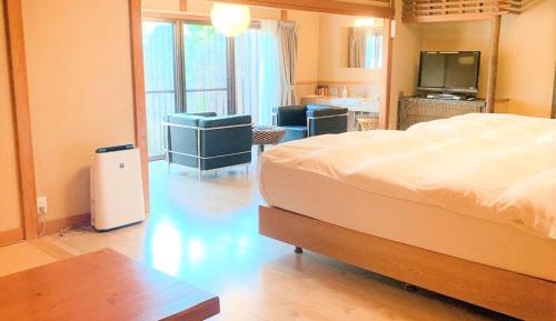 Japanese Western Room with Private Open-Air Bath + Sauna(No,105)