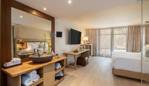 Junior Suite with Tropical View King Beds