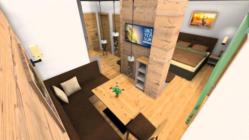 Family Room with Sauna
