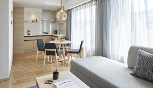 Kitchen Suite with Two Single Beds and Sofa Bed