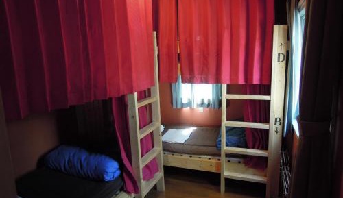 Bunk Bed in Male Dormitory Room 
