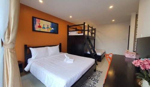 Family Room with Balcony