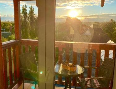 Pokój  typu Deluxe nr 17 z balkonem i widokiem na las