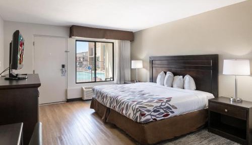 Deluxe Queen Room with Roll-In Shower - Disability Access/Smoke Free