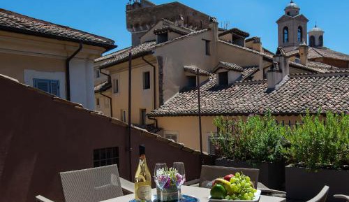 Deluxe Double Room with Terrace and City View