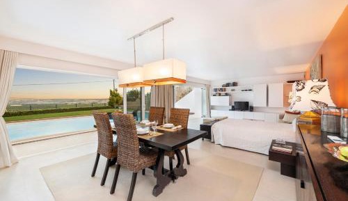 Studio with Pool View