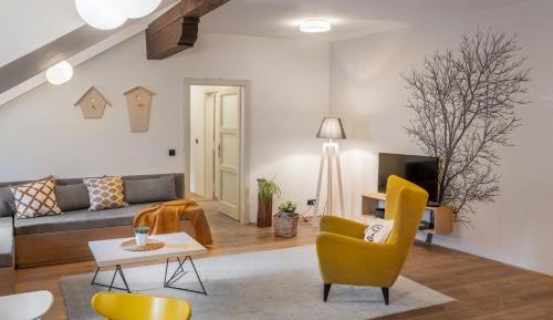 Two-Bedroom Apartment Attic Leaf