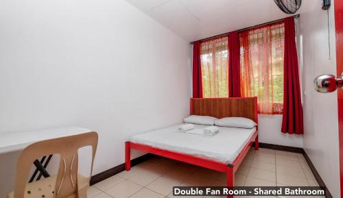 Double Fan Room with Shared Bathroom