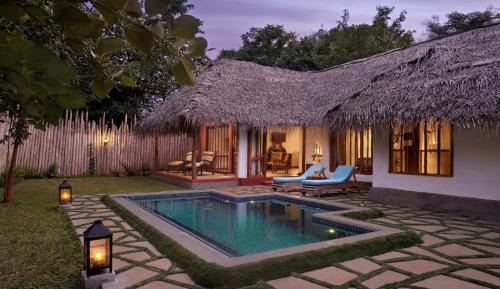 Pool Hut-Enjoy ₹5,000 resort credit for 2-night stays and ₹15,000 resort credit for 3 nights or more stays with our ‘Fresh & Green’ offer — valid for stays from 1st to 30th September 2025