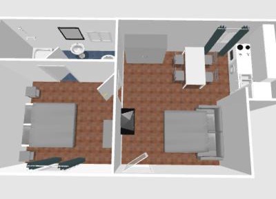 One-Bedroom Apartment (4 Adults)