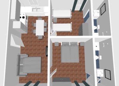 Two-Bedroom Suite with Sofa Bed