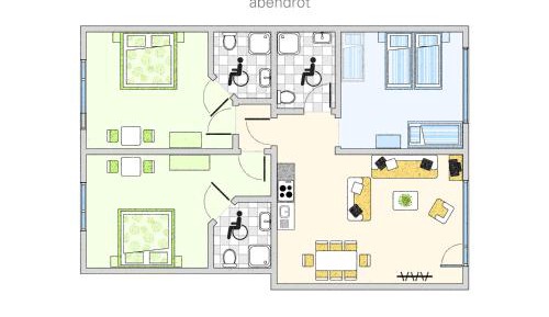 Comfort Three-Bedroom Apartment