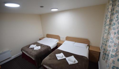 Family Room with Shared Bathroom