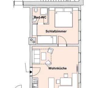 One-Bedroom Apartment with Balcony