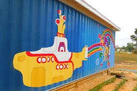 Saxapahaw House | Yellow Submarine- Container Experience