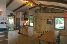 Tupper Lake Cabin | "Stone's Throw" from the water of Tupper Lake