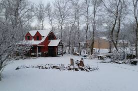 Upsala Cabin | Timber-frame cottage in heart of rural Minnesota