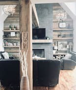 Bromont Villa | Spacious 5 bedroom SKI IN SKI OUT pool spa Bromont