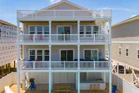 Holden Beach House | Summer Salt BRAND NEW LUXURY BEACH HOUSE PRIVATE POOL, ELEVATOR, POOL TABLE MINUTES FROM THE BEACH