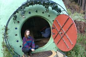Gasquet House | Magic Underground Hobbit Hole @MMV Ecovillage