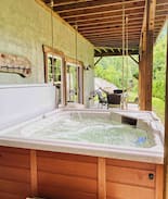 Green Mountain House | LiL slice a heaven river front studio.