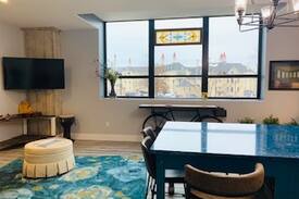 Traverse City Apartment | Asylum View Loft at the Grand Traverse Commons!
