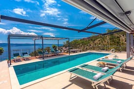 Duce Villa | Villa Lemona - heated in and outdoor Pool,Jacuzzi