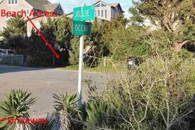 Avon House | Flee To The Sea. Classic beach box. Steps to ocean