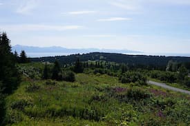 Homer Cabin | Diamond Ridge Cabin Custom log home, amazing view