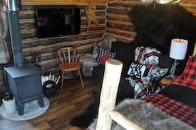 Calgary Cabin | 100+ Year old Rustic Log Cabin near Ghost Lake