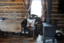 Calgary Cabin | 100+ Year old Rustic Log Cabin near Ghost Lake