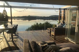 Phegans Bay Cabin | Sitting On The Dock Of The Bay… Sunny Waterfront