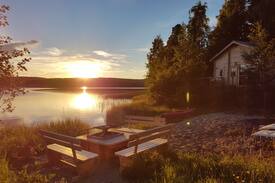 Boden Cabin | ★ Lapland Yurts ★ The Little Lake House ★