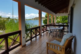 Culebra Pueblo Apartment | Hostal Casa Culebra Villa 3 (bay front, dock slip)
