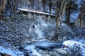 Boone Cabin | Troutsong: Creekside Paradise Found