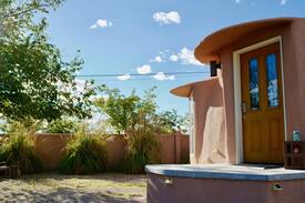 Truth or Consequences House | Off-The-Grid Dome & Private Hot Mineral Spring