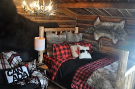 Calgary Cabin | 100+ Year old Rustic Log Cabin near Ghost Lake